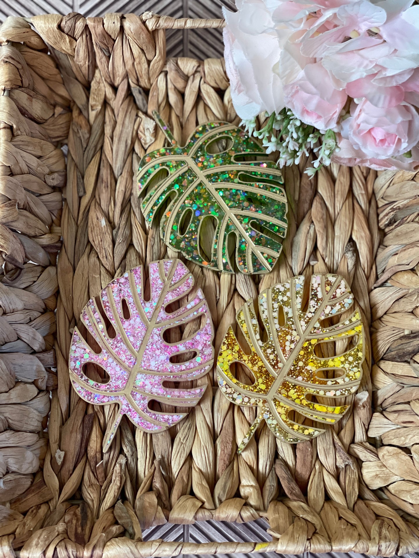 Monstera Coaster